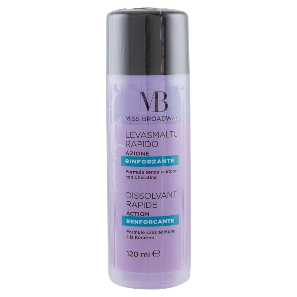 Miss Broadway Levasmalto Rapido Azione Rinforzante 120 ml